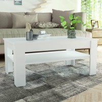 vidaXL Coffee Table Engineered Wood 43.3