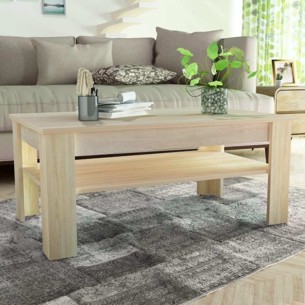 vidaXL Coffee Table Engineered Wood 43.3