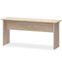 vidaXL Dining Table and Benches 3 Pieces Engineered Wood Oak