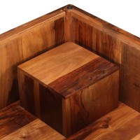 vidaXL Coffee Table Solid Sheesham Wood 27.6