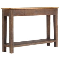 Vidaxl Console Table Solid Wood Vintage 46.5X11.8X31.5