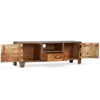 vidaXL TV Stand Solid Wood Vintage 46.5