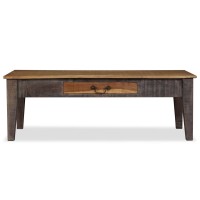 vidaXL Coffee Table Solid Wood Vintage 46.5