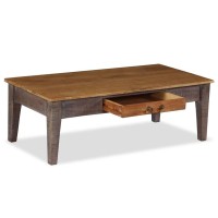 vidaXL Coffee Table Solid Wood Vintage 46.5