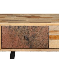 vidaXL Console Table Solid Reclaimed Teak 47.2