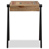 vidaXL Side Table Solid Reclaimed Teak