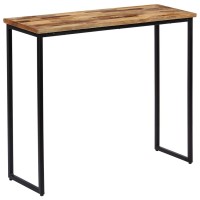 vidaXL Console Table Solid Reclaimed Teak 35.4