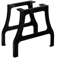 Vidaxl Coffee Table Legs 2 Pcs A-Frame Cast Iron