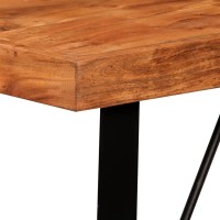 Vidaxl Bar Table Solid Acacia Wood 47.2X23.6X42.1