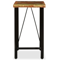 Vidaxl Bar Table Solid Reclaimed Wood 23.6X23.6X42.1