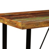 Vidaxl Bar Table Solid Reclaimed Wood 47.2X23.6X42.1