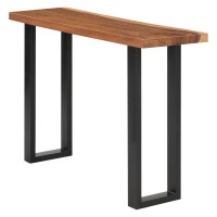 vidaXL Console Table Solid Suar Wood 43.3