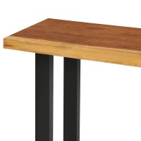 vidaXL Console Table Solid Suar Wood 43.3