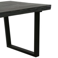 vidaXL Coffee Table Solid Mindi Wood 40.2