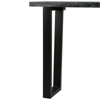 vidaXL Console Table Solid Mindi Wood 43.3