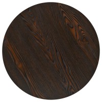 vidaXL Bistro Table MDF and Steel Round 23.6