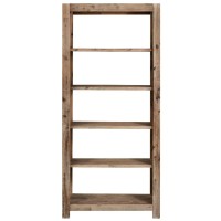 Vidaxl 5-Tier Bookcase 31.5X11.8X70.9 Solid Acacia Wood