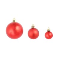 vidaXL Christmas Balls 100 pcs Red/Gold/Green