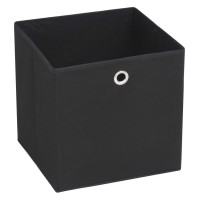 Vidaxl Storage Boxes 4 Pcs Non-Woven Fabric 12.6X12.6X12.6 Black