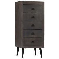 Vidaxl Sideboard Solid Mango Wood 15.7X15.7X35.8