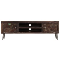 vidaXL TV Stand Solid Wood Reclaimed 55.1