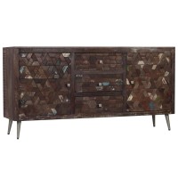 vidaXL Sideboard Solid Reclaimed Wood 63