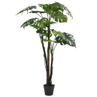 vidaXL Artificial Monstera Plant with Pot 51.2