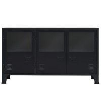 vidaXL Sideboard Metal Industrial Style 47.2