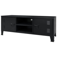 vidaXL TV Stand Metal Industrial Style 47.2