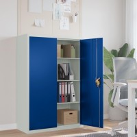 vidaXL Office Cabinet Metal 35.4