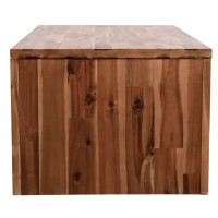 Vidaxl Coffee Table Solid Acacia Wood 35.4X19.7X14.8