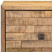 vidaXL Sideboard Reclaimed Teak Wood 23.6