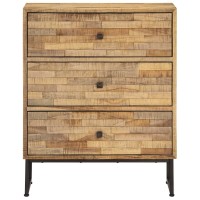 Vidaxl Sideboard Reclaimed Teak Wood 23.6X11.8X29.5