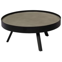 vidaXL Coffee Table Concrete Top 29.1