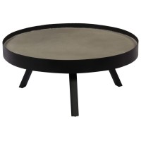 vidaXL Coffee Table Concrete Top 29.1