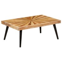 Vidaxl Coffee Table Solid Mango Wood 35.4X21.7X14.2