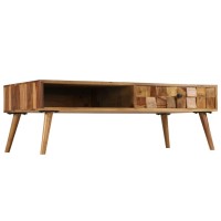 Vidaxl Coffee Table Solid Sheesham Wood With Honey Finish 43.3X19.7X14.6