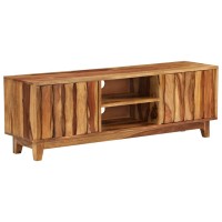 vidaXL TV Stand Solid Wood Sheesham 46.5