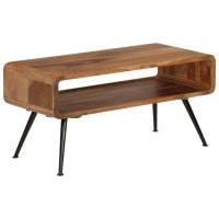 vidaXL Coffee Table Solid Sheesham Wood 37.4