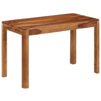 vidaXL Dining Table Solid Sheesham Wood 47.2