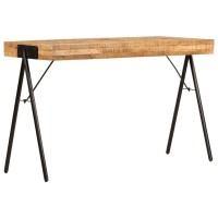 vidaXL Writing Table Solid Mango Wood 46.5