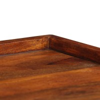 vidaXL Serving Tray Solid Sheesham Wood 19.7