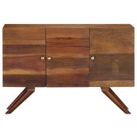 Vidaxl Sideboard Brown Solid Reclaimed Wood 43.3X11.8X29.5