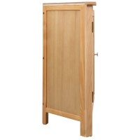 Vidaxl Corner Cabinet 23.2X17.7X31.5 Solid Oak Wood