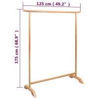 vidaXL Clothes Rack 49.2