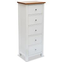 vidaXL Tall Chest of Drawers 17.7