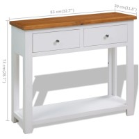 vidaXL Console Table 32.7