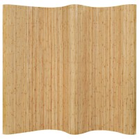 Vidaxl Room Divider Bamboo 98.4X65 Natural