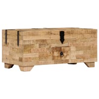 vidaXL Coffee Table Solid Mango Wood 31.5