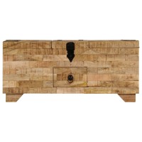 vidaXL Coffee Table Solid Mango Wood 31.5